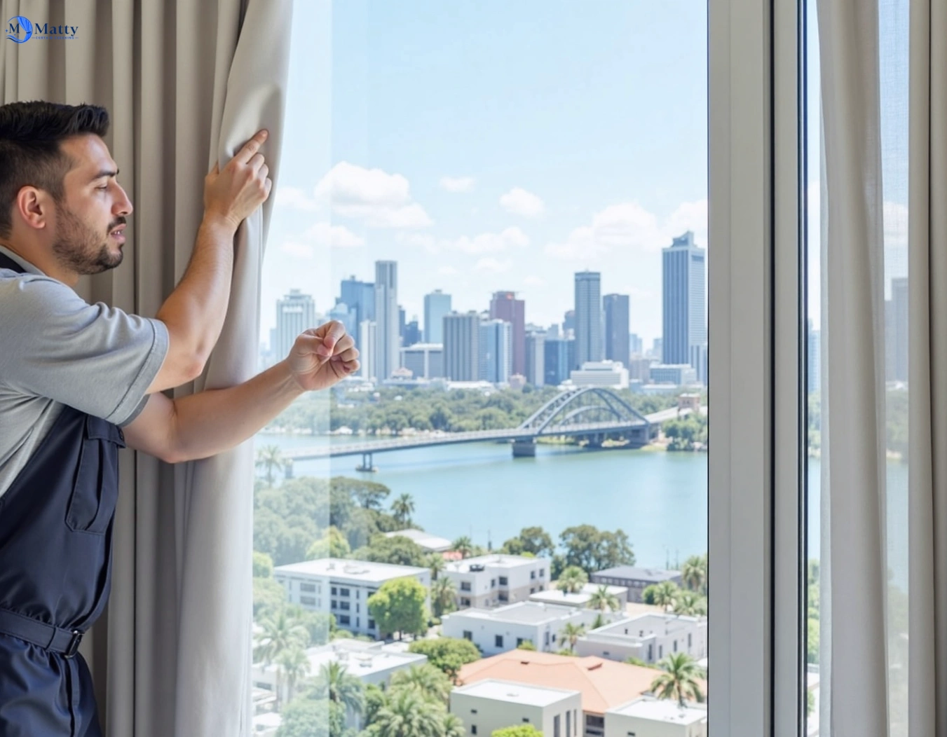 Professional curtain steam cleaning service haymarket-nsw QLD by Fresho Curtain Cleaning