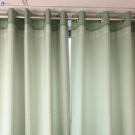 Stained curtain before professional treatment in haymarket-nsw